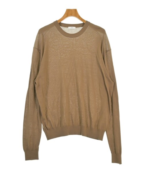 ATON(エイトン)ニット・セーター 茶 サイズ:6(XXL位)/2200677644035