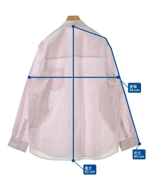 ATON（エイトン）カジュアルシャツ ピンク サイズ:6(XXL位) メンズ/2200677644042