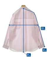 ATON（エイトン）カジュアルシャツ ピンク サイズ:6(XXL位) メンズ/2200677644042