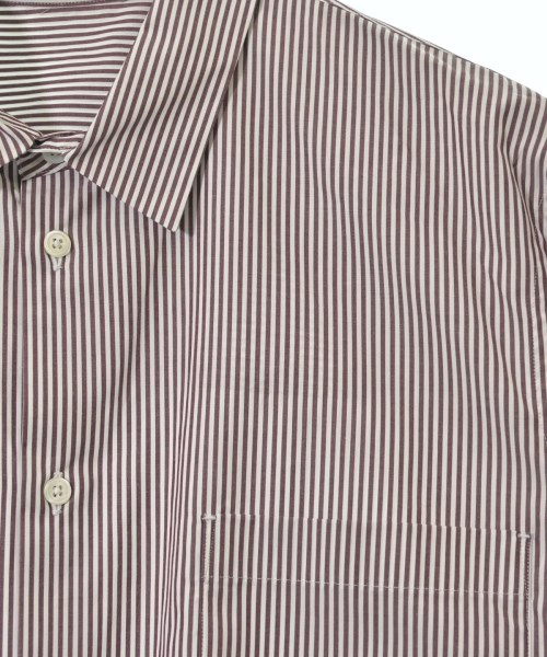 ATON（エイトン）カジュアルシャツ 茶 サイズ:06(XXL位) メンズ/2200677644059