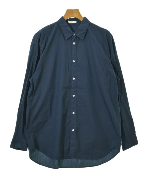 ATON(エイトン)カジュアルシャツ 紺 サイズ:04(XL位)/2200677644073