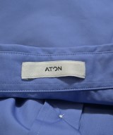 ATON（エイトン）カジュアルシャツ 青 サイズ:06(XXL位) メンズ/2200677644080