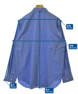 ATON（エイトン）カジュアルシャツ 青 サイズ:06(XXL位) メンズ/2200677644080