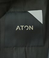 ATON（エイトン）ノーカラージャケット グレー サイズ:2(M位) レディース/2200675614368