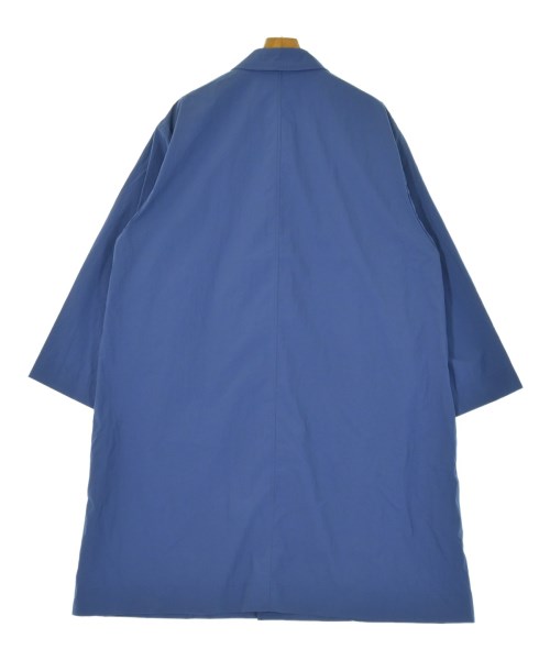 ATON（エイトン）ステンカラーコート 青 サイズ:02(M位) メンズ/2200678173015