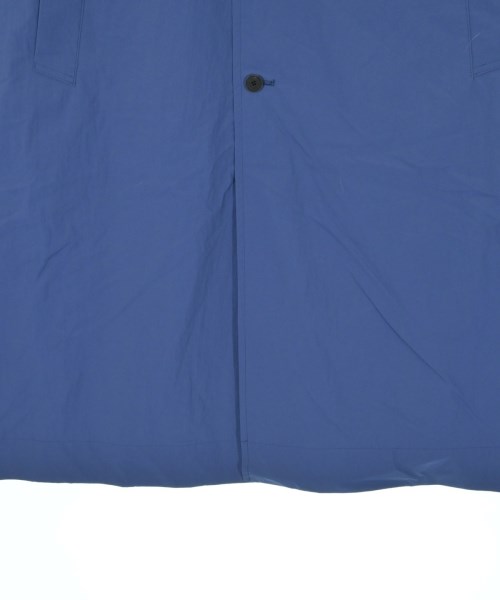 ATON（エイトン）ステンカラーコート 青 サイズ:02(M位) メンズ/2200678173015