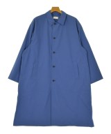 ATON（エイトン）ステンカラーコート 青 サイズ:02(M位) メンズ/2200678173015