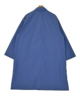 ATON（エイトン）ステンカラーコート 青 サイズ:02(M位) メンズ/2200678173015