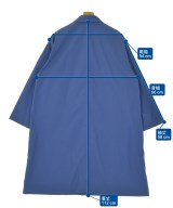 ATON（エイトン）ステンカラーコート 青 サイズ:02(M位) メンズ/2200678173015