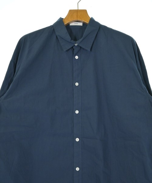 ATON（エイトン）カジュアルシャツ 紺 サイズ:04(XL位) メンズ/2200678173053
