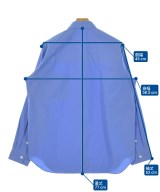 ATON（エイトン）カジュアルシャツ 青 サイズ:04(XL位) メンズ/2200678173060