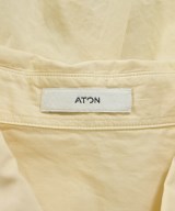 ATON（エイトン）カジュアルシャツ 黄 サイズ:04(XL位) メンズ/2200678173084