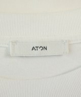 ATON（エイトン）Tシャツ・カットソー 白 サイズ:4(XL位) メンズ/2200678292037