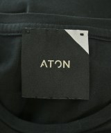 ATON（エイトン）ワンピース 黒 サイズ:2(M位) レディース/2200679109075