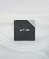ATON（エイトン）Tシャツ・カットソー 白 サイズ:02(M位) レディース/2200675130073