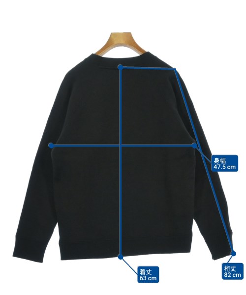 ATON（エイトン）スウェット 黒 サイズ:02(M位) レディース/2200679680017