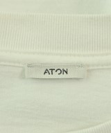ATON（エイトン）Tシャツ・カットソー 白 サイズ:02(M位) レディース/2200676400014
