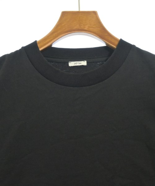 ATON（エイトン）Tシャツ・カットソー 黒 サイズ:1(S位) レディース/2200680781147