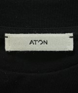 ATON（エイトン）Tシャツ・カットソー 黒 サイズ:6(XXL位) メンズ/2200674834088