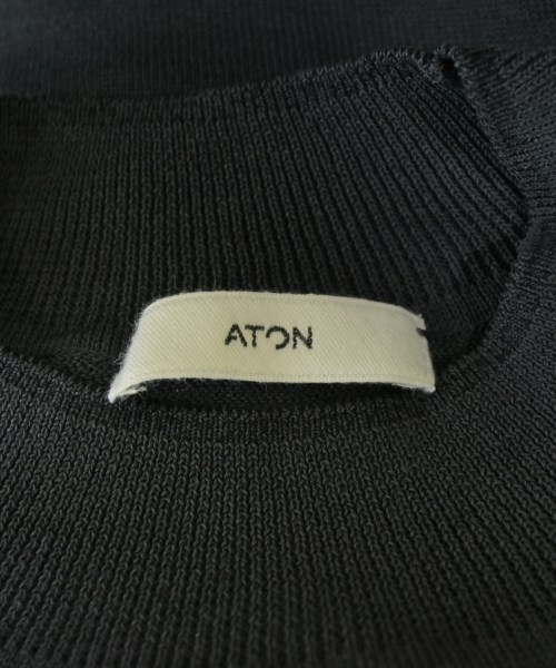 ATON（エイトン）ニット・セーター グレー サイズ:02(M位) レディース/2200675837255
