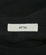 ATON（エイトン）Tシャツ・カットソー 黒 サイズ:06(XXL位) メンズ/2200682116091