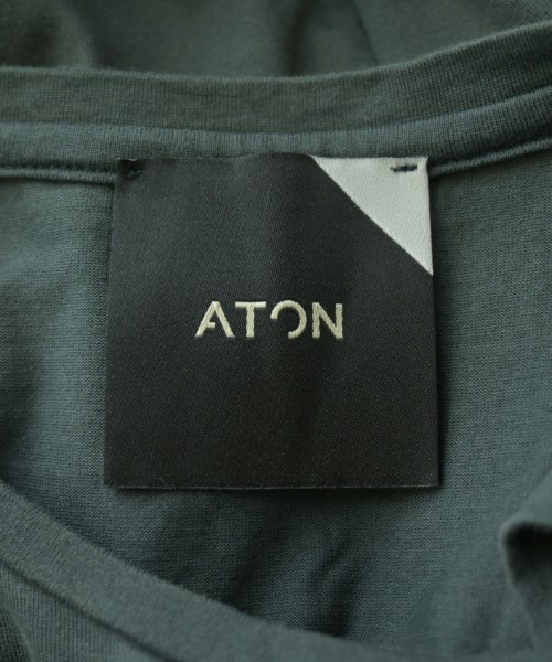 ATON（エイトン）ワンピース 緑 サイズ:2(M位) レディース/2200687016099