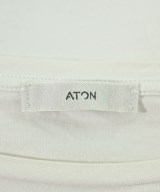 ATON（エイトン）Tシャツ・カットソー 白 サイズ:02(M位) レディース/2200689270024