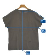 ATON（エイトン）Tシャツ・カットソー 茶 サイズ:01(S位) レディース/2200694989034