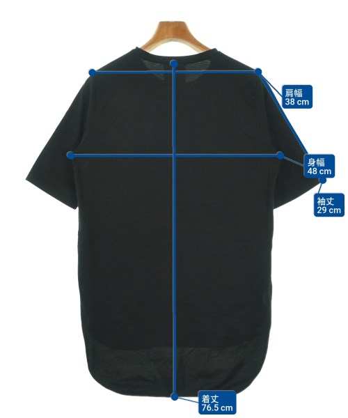 ATON（エイトン）Tシャツ・カットソー 黒 サイズ:01(S位) レディース/2200694989041