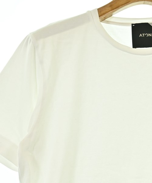 ATON（エイトン）Tシャツ・カットソー 白 サイズ:04(XL位) メンズ/2200695217013