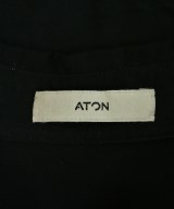 ATON（エイトン）カジュアルシャツ 黒 サイズ:4(XL位) メンズ/2200695929022