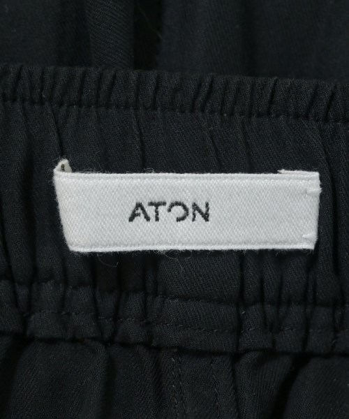 ATON（エイトン）ショートパンツ 黒 サイズ:4(XL位) メンズ/2200695929046