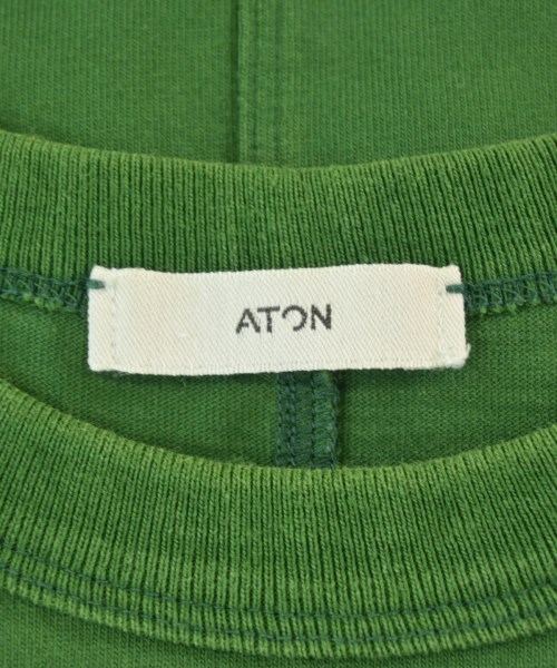ATON（エイトン）ノースリーブ 緑 サイズ:2(M位) レディース/2200696122026