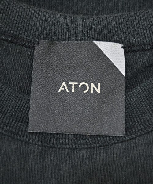 ATON（エイトン）タンクトップ 黒 サイズ:02(M位) レディース/2200697384164