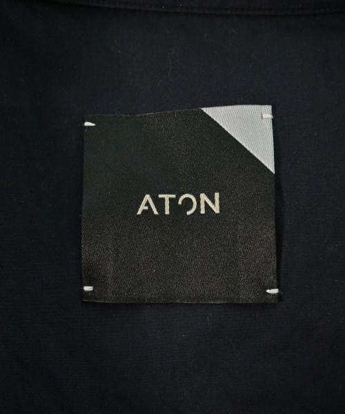ATON（エイトン）カジュアルシャツ 紺 サイズ:06(XXL位) メンズ/2200691383026