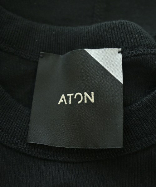 ATON（エイトン）タンクトップ 黒 サイズ:2(M位) レディース/2200681841055