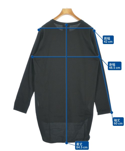 ATON（エイトン）Tシャツ・カットソー 黒 サイズ:2(M位) レディース/2200693884095