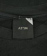 ATON（エイトン）Tシャツ・カットソー 黒 サイズ:04(M位) メンズ/2200699673068
