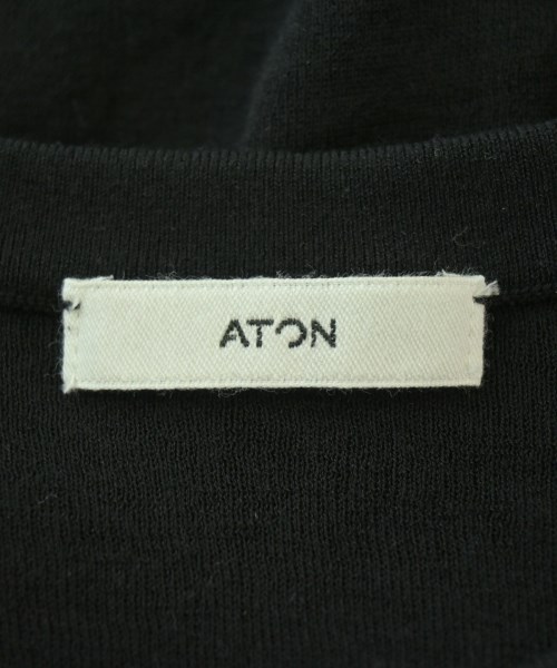 ATON（エイトン）ニット・セーター 黒 サイズ:2(M位) レディース/2200696543036