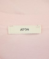 ATON（エイトン）Tシャツ・カットソー ピンク サイズ:02(M位) レディース/2200698854048