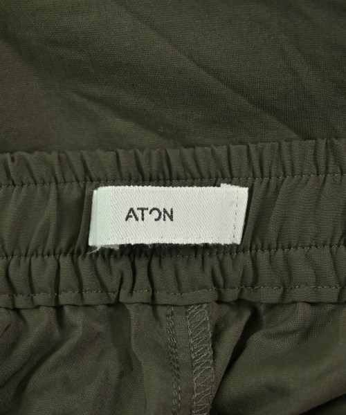 ATON（エイトン）ショートパンツ カーキ サイズ:06(L位) メンズ/2200700935024