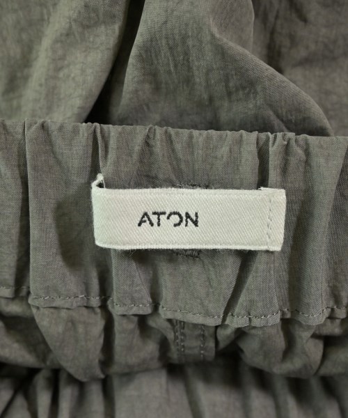 ATON（エイトン）ショートパンツ グレー サイズ:06(L位) メンズ/2200700935031