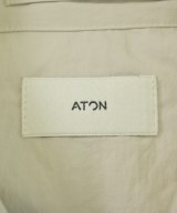 ATON（エイトン）ステンカラーコート 白 サイズ:2(M位) メンズ/2200700990016
