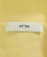 ATON（エイトン）カーディガン 黄 サイズ:4(XL位) メンズ/2200700990054
