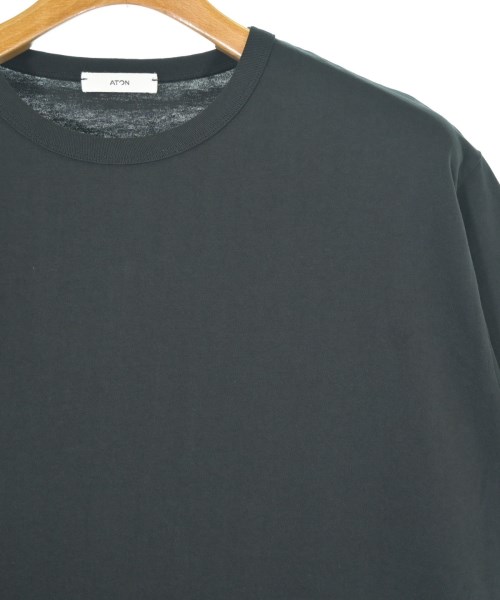 ATON（エイトン）Tシャツ・カットソー 黒 サイズ:04(XL位) メンズ/2200700251018