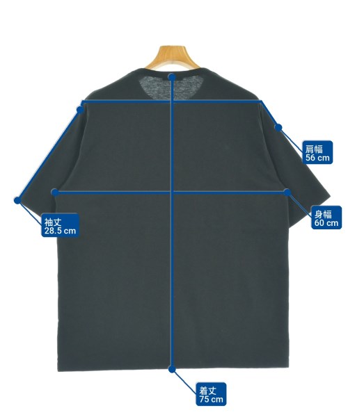ATON（エイトン）Tシャツ・カットソー 黒 サイズ:04(XL位) メンズ/2200700251018
