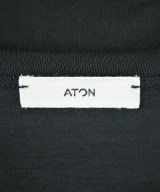ATON（エイトン）Tシャツ・カットソー 黒 サイズ:04(XL位) メンズ/2200700251018
