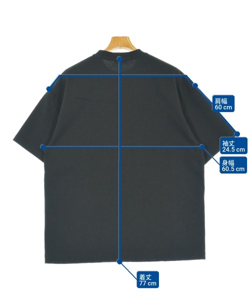 ATON（エイトン）Tシャツ・カットソー 黒 サイズ:04(XL位) メンズ/2200700251025