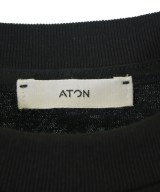 ATON（エイトン）Tシャツ・カットソー 黒 サイズ:04(XL位) メンズ/2200700251025