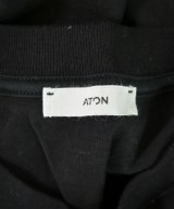 ATON（エイトン）Tシャツ・カットソー 黒 サイズ:04(XL位) メンズ/2200700862351